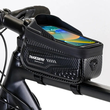 Fahrradtasche wasserdicht mit 6,5 Zoll Touchscreen-Halterung