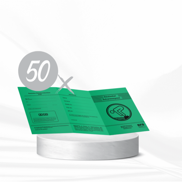 Schwimmpass 50 Stück
