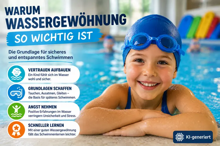 Wassergewöhnung ist wichtig
