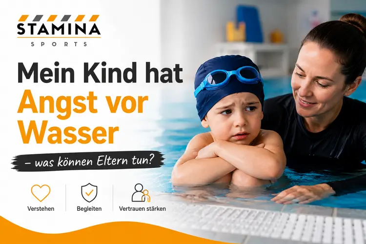 Kind hat Angst vor Wasser