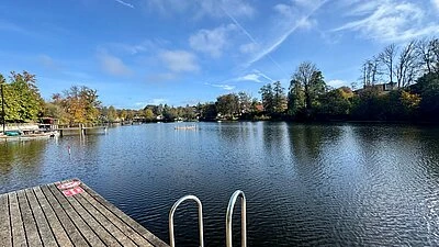 Freiwassertraining am Ebersberger Klostersee