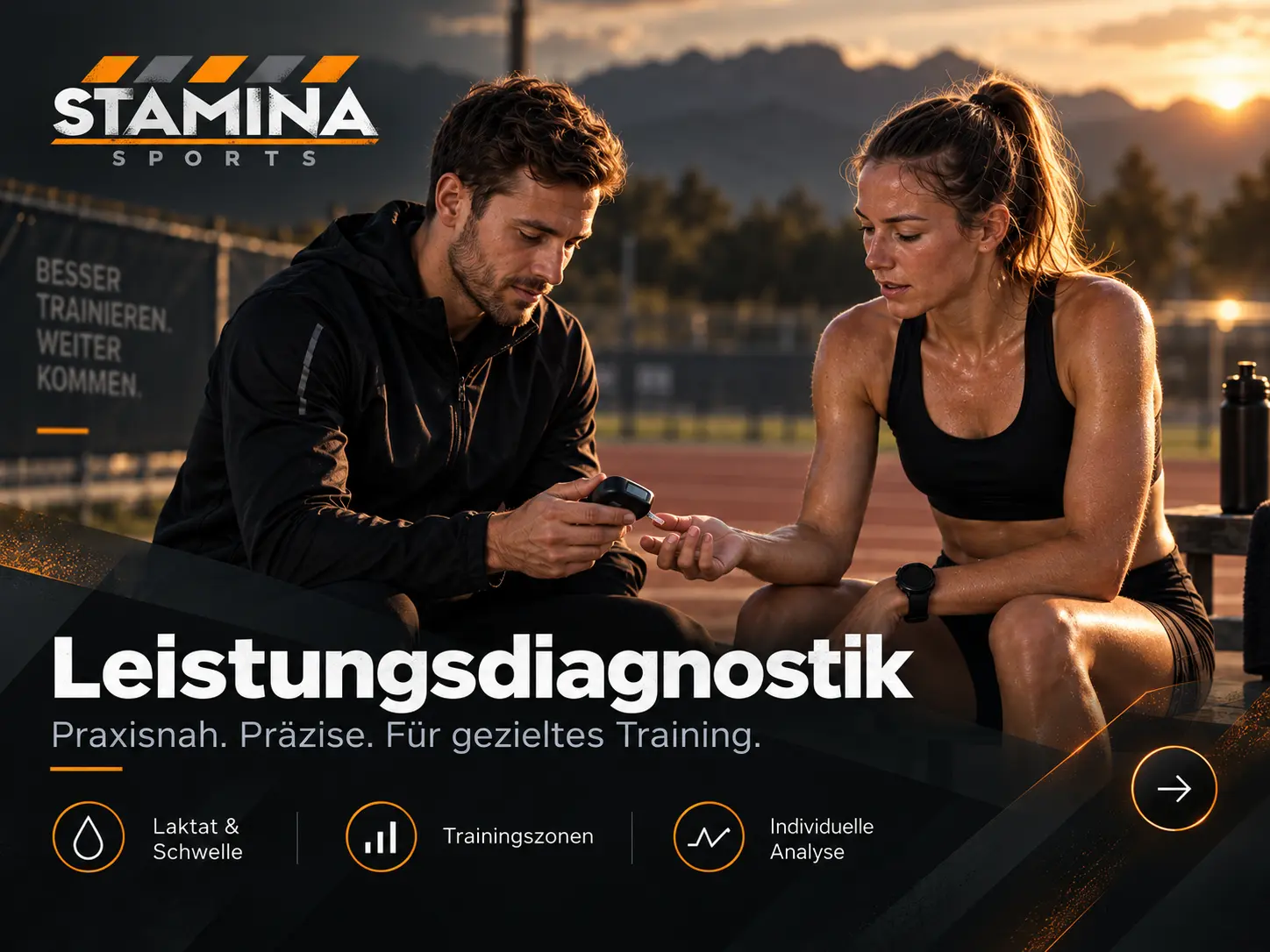 Leistungsdiagnostik für Schwimmen Radfahren und Laufen bei Stamina Sports